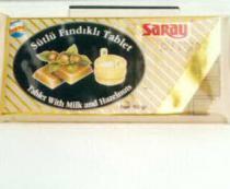 saray sütlü findikli tablet