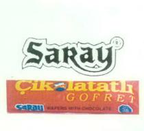 saray çikolatali gofret