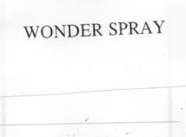 wonder spray