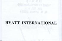 hyatt international