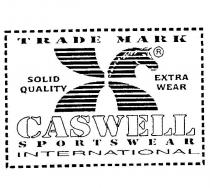 trade mark solid quality extra wear caswell sportswear international