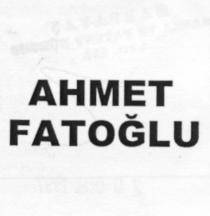 ahmet fatoğlu