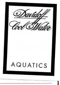 davidoff cool water aquatics