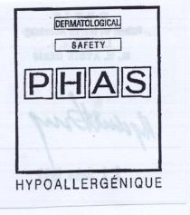 dermatological safety phas hypoallergenoque