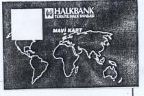 halkbank mavi kart