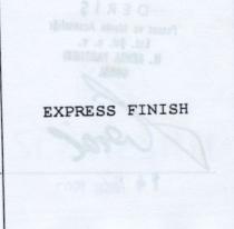express finish