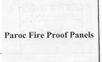 paroc fire proof panels