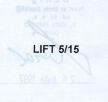 lift 5/15