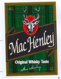 mac henley original whisky taste
