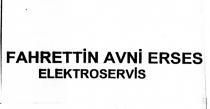 fahrettin avni erses elektroservis