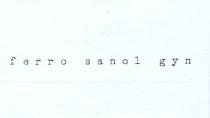 ferro sanol gyn