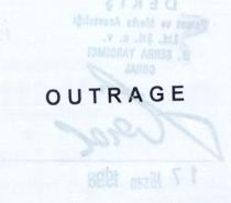 outrage