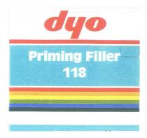 dyo priming filler 118