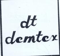 dt demtex