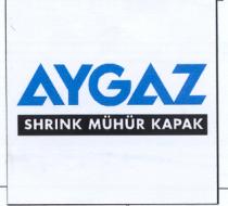 aygaz shrink mühür kapak