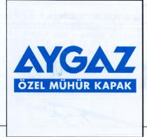 aygaz özel mühür kapak