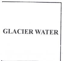 glacier water