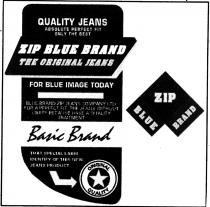 zip blue brand