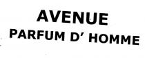 avenue parfum d´homme