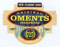 new classic line original oments jeanswear 727
