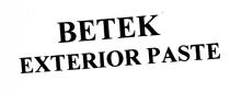 betek exterior paste