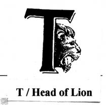 t/head of lion