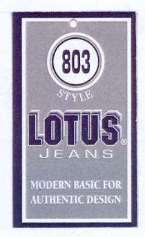 lotus style 803