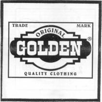 trade mark original golden quality clothing