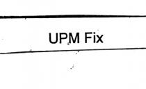 upm fix