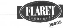 flaret sportwear jeans