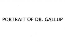 portrait of dr. gallup