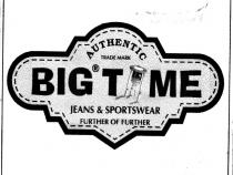 authentic big time jeans&sportswear