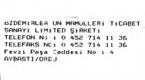 özdemirler un