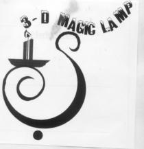 3-d magic lamp