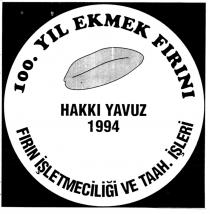 100. yil hakki yavuz 1994