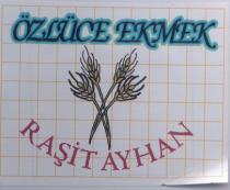 özlüce ekmek raşit ayhan