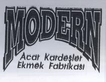 modern acar kardeşler ekmek fabrikası