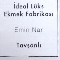 ideal lüks ekmek fabrikasi emin nar tavşanli