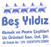 beş yildiz