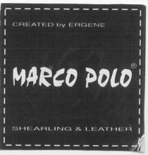 marco polo created by ergene shearling&leather