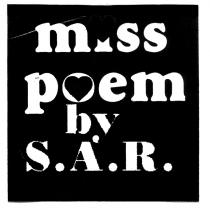 miss poem by s.a.r.