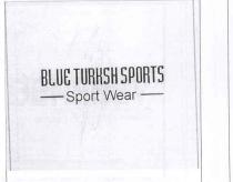 blue turksh sports sport wear