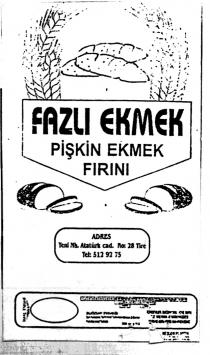 fazli ekmek pişkin ekmek firini