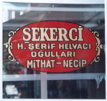 şekerci h.şerif helvaci oğullari mithat-necip