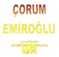 çorum emiroğlu