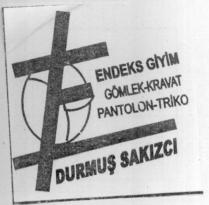 endeks giyim durmuş sakizli