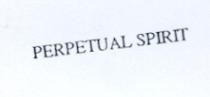 perpetual spirit