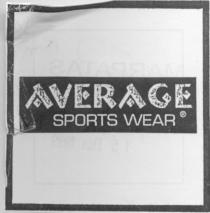 average sports wear