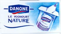 danone le yoghourt nature