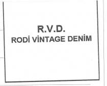 r.v.d rodi vintage denim